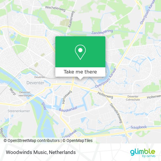 Woodwinds Music map