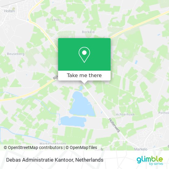 Debas Administratie Kantoor map