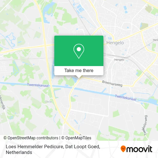 Loes Hemmelder Pedicure, Dat Loopt Goed map