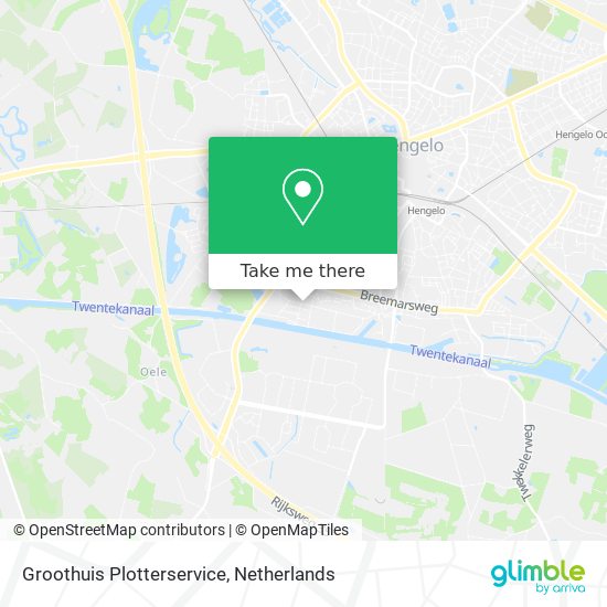 Groothuis Plotterservice map