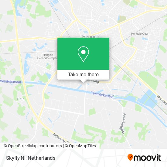 Skyfly.Nl map