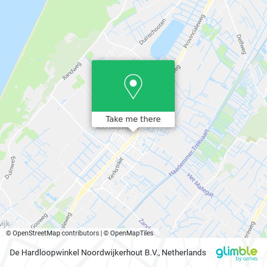 De Hardloopwinkel Noordwijkerhout B.V. map