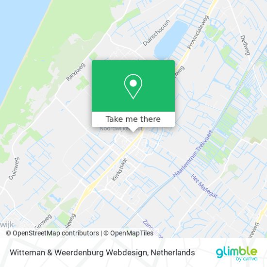 Witteman & Weerdenburg Webdesign map