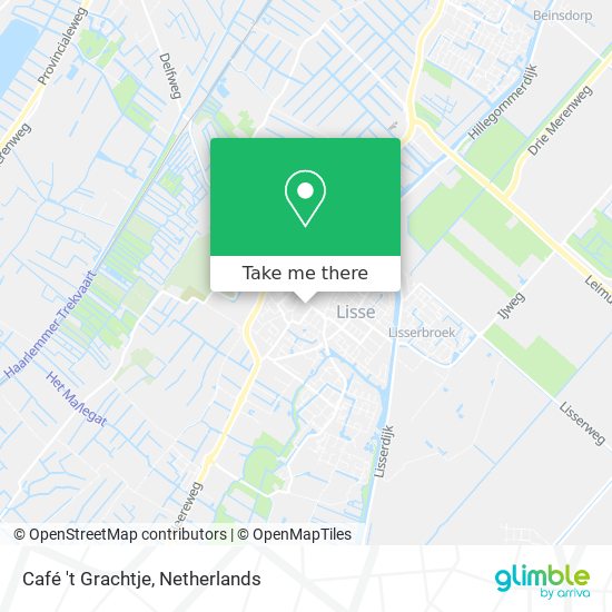 Café 't Grachtje map