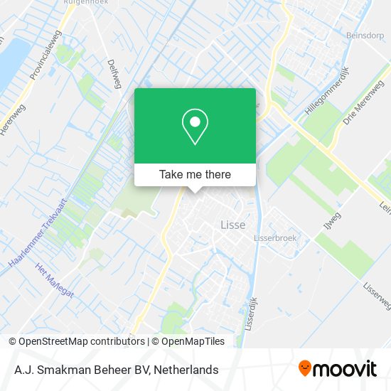 A.J. Smakman Beheer BV map