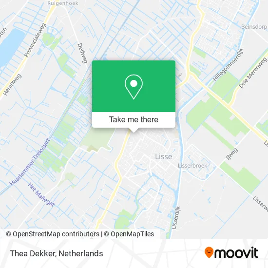 Thea Dekker map