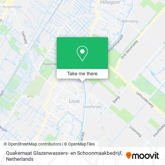 Quakernaat Glazenwassers- en Schoonmaakbedrijf map