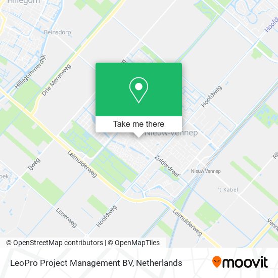 LeoPro Project Management BV map