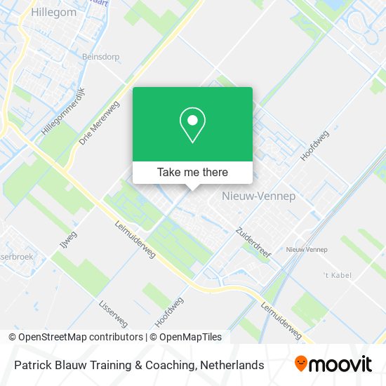 Patrick Blauw Training & Coaching map