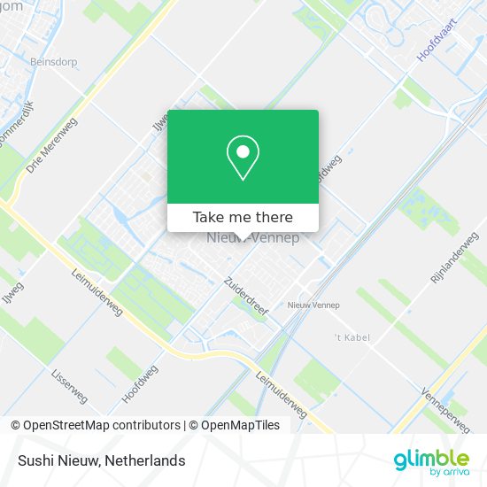 Sushi Nieuw map