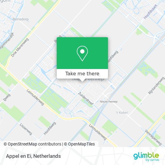 Appel en Ei map