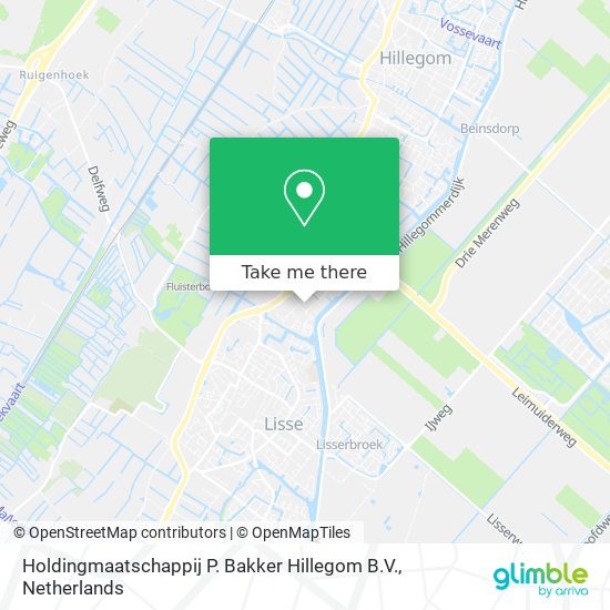 Holdingmaatschappij P. Bakker Hillegom B.V. map