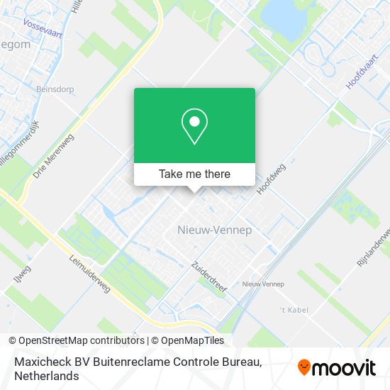 Maxicheck BV Buitenreclame Controle Bureau Karte