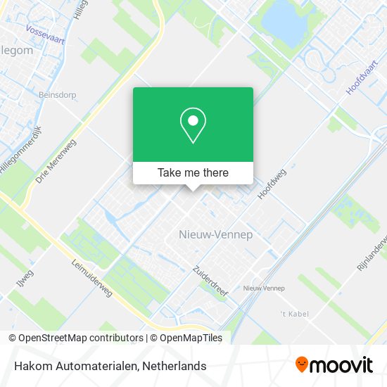 Hakom Automaterialen map