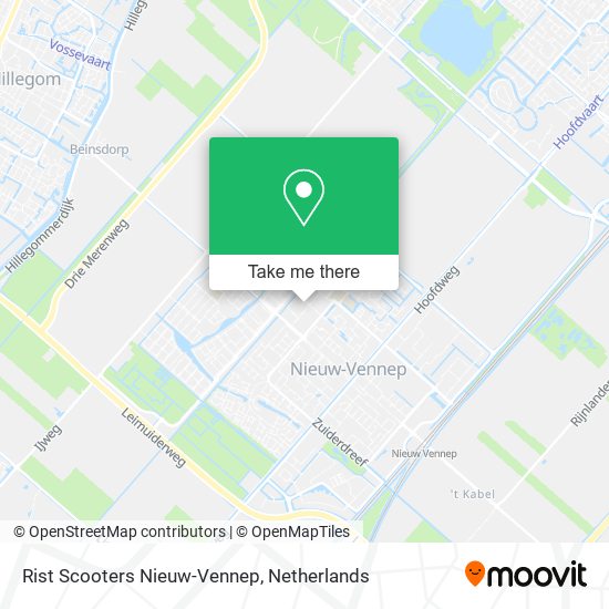 Rist Scooters Nieuw-Vennep map