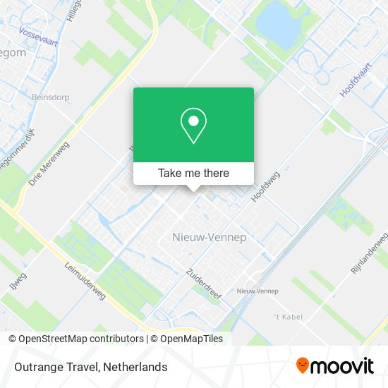 Outrange Travel map