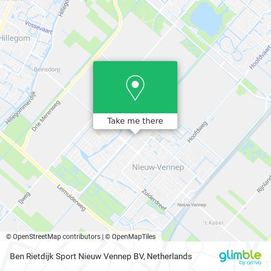 Ben Rietdijk Sport Nieuw Vennep BV map