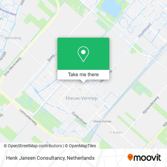 Henk Jansen Consultancy map