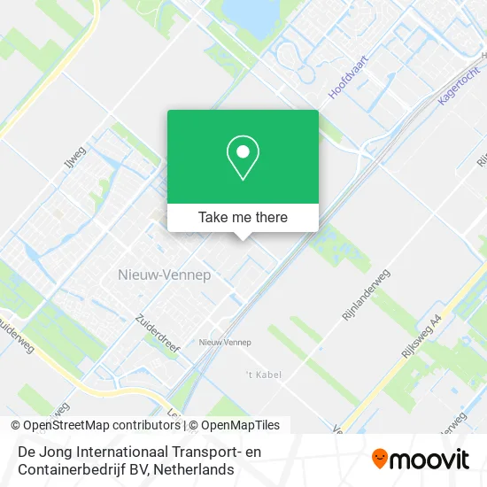 De Jong Internationaal Transport- en Containerbedrijf BV map