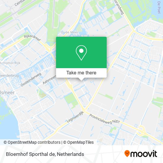 Bloemhof Sporthal de map