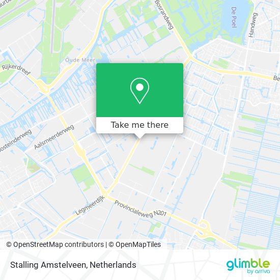 Stalling Amstelveen map