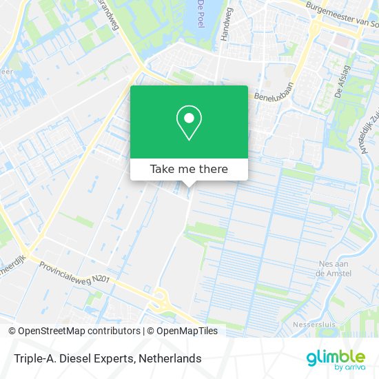 Triple-A. Diesel Experts Karte