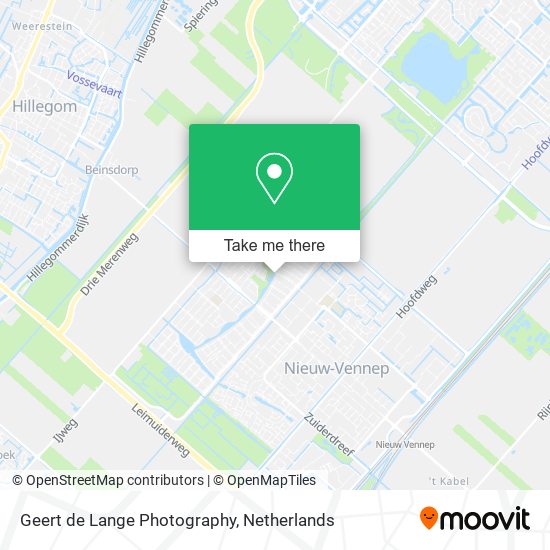 Geert de Lange Photography map