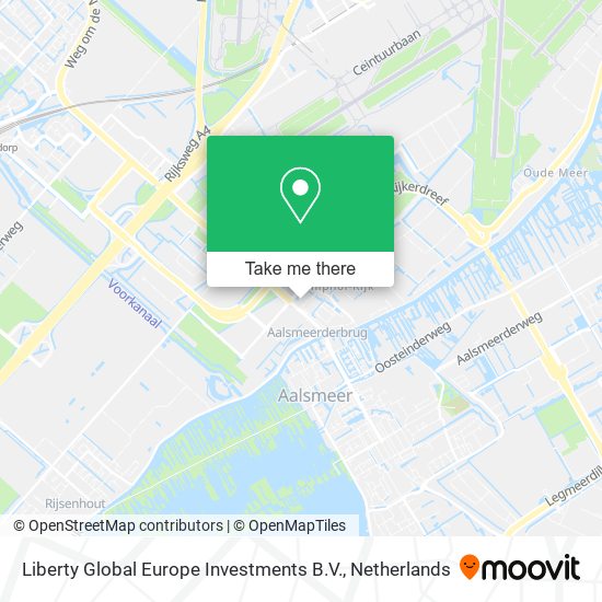Liberty Global Europe Investments B.V. map