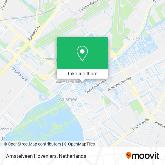 Amstelveen Hoveniers Karte
