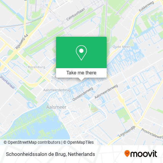 Schoonheidssalon de Brug map