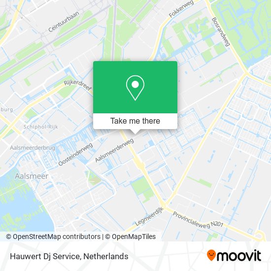 Hauwert Dj Service map