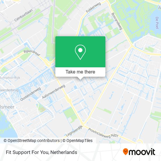 Fit Support For You map