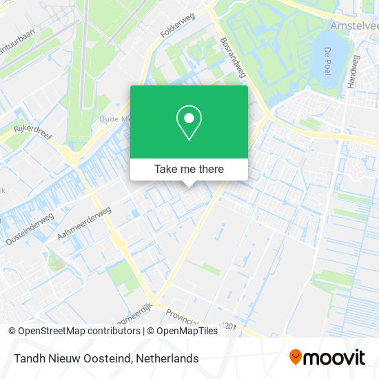 Tandh Nieuw Oosteind map