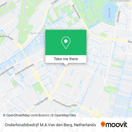 Onderhoudsbedrijf M.A.Van den Berg map