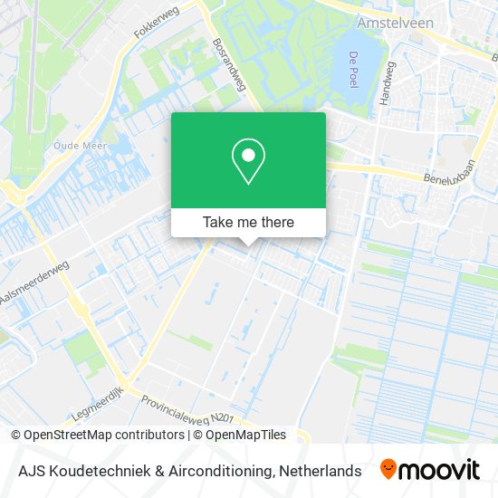 AJS Koudetechniek & Airconditioning map