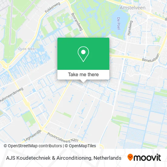 AJS Koudetechniek & Airconditioning map