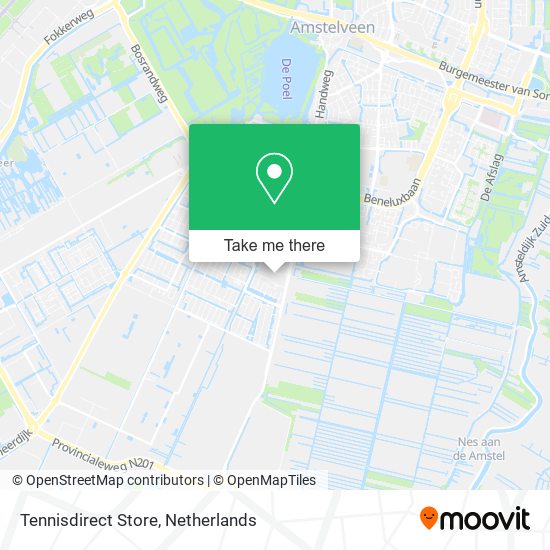 Tennisdirect Store map