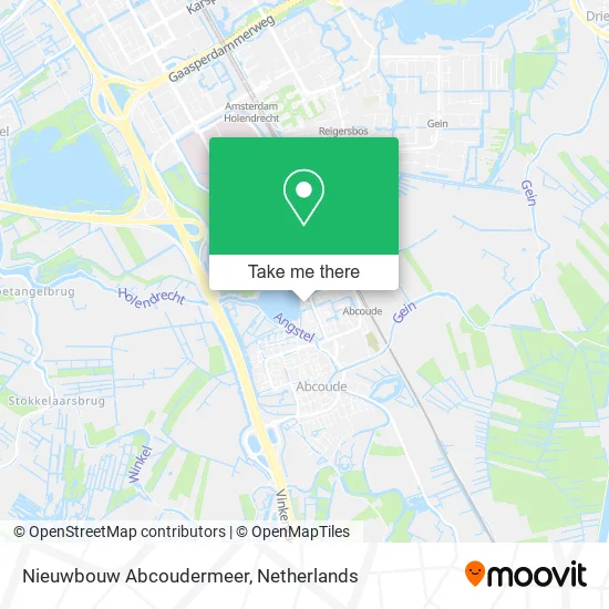 Nieuwbouw Abcoudermeer map