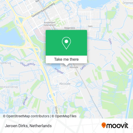 Jeroen Dirks map