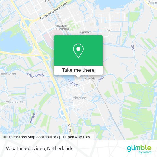 Vacaturesopvideo map