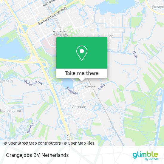 Orangejobs BV map