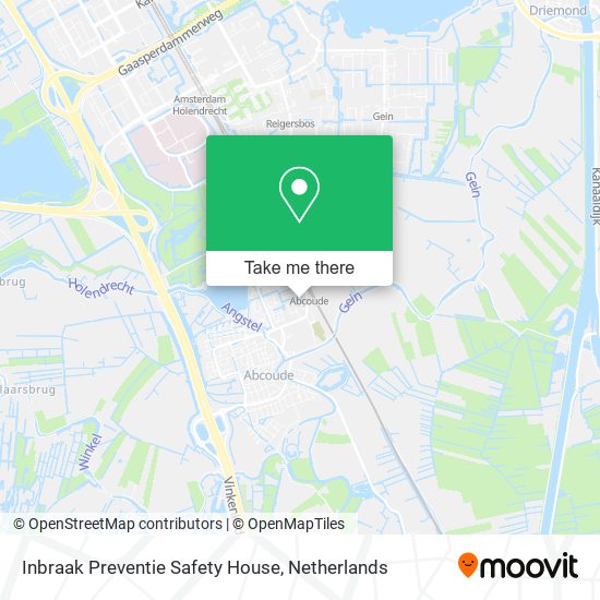 Inbraak Preventie Safety House map