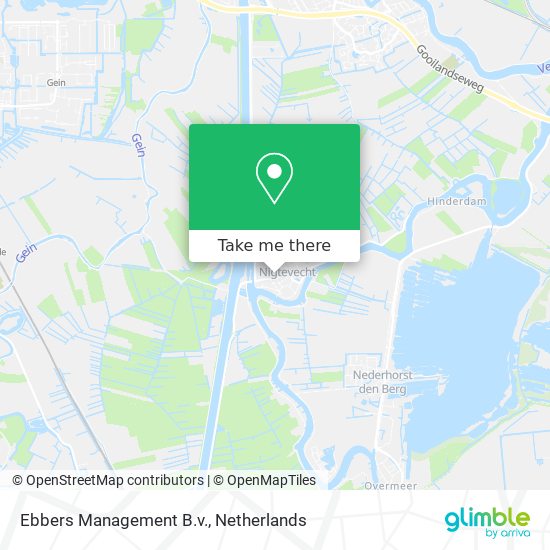 Ebbers Management B.v. map