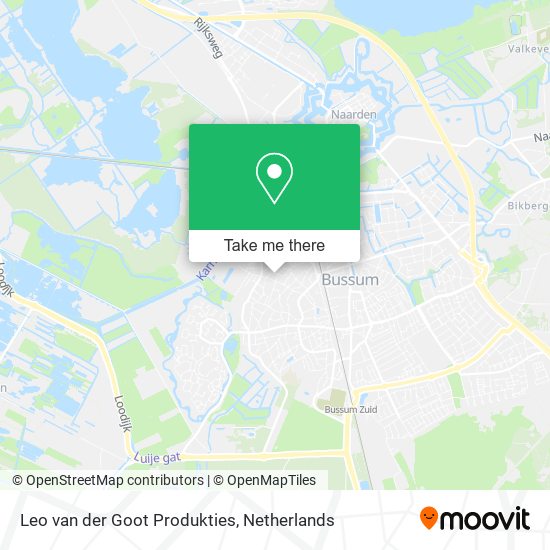 Leo van der Goot Produkties map