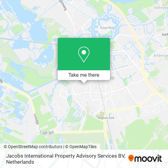 Jacobs International Property Advisory Services BV map