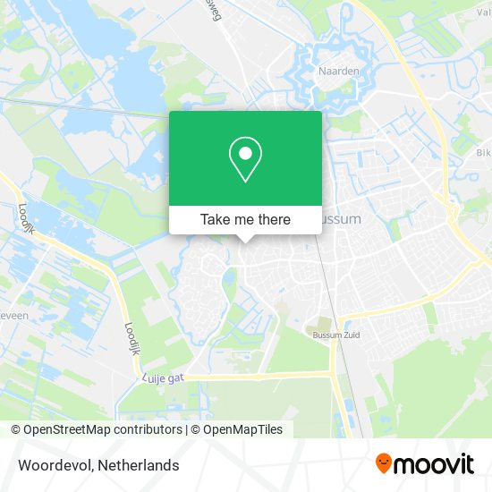 Woordevol map