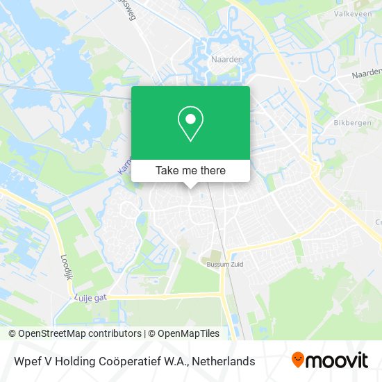 Wpef V Holding Coöperatief W.A. map