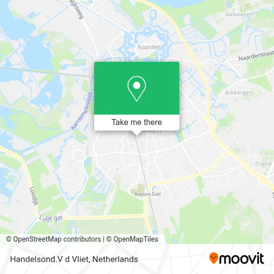 Handelsond.V d Vliet map