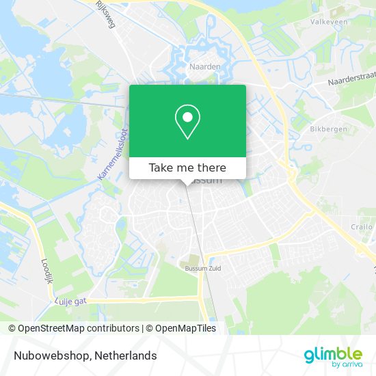 Nubowebshop map