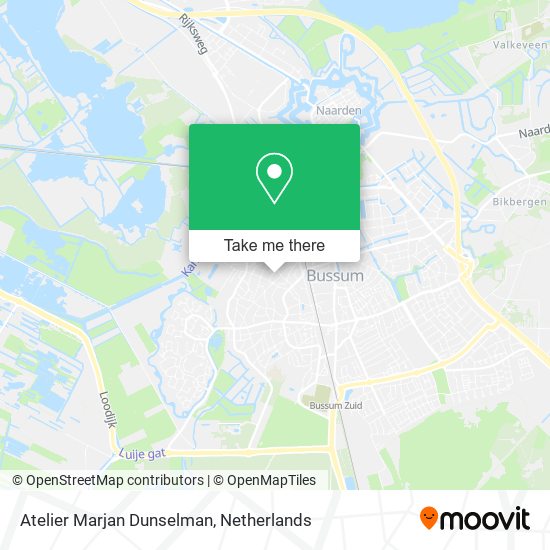 Atelier Marjan Dunselman map